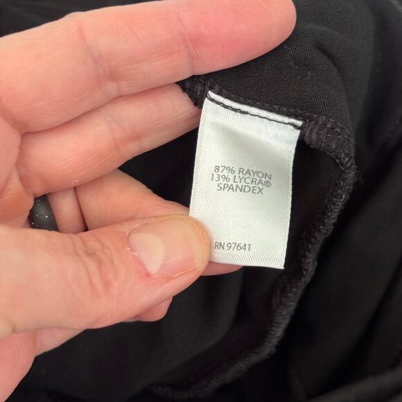 J Jill‎ Pants Medium Wearever Jersey Ponte Stretch Pockets Quiet Comfy Lounge - Picture 11 of 12